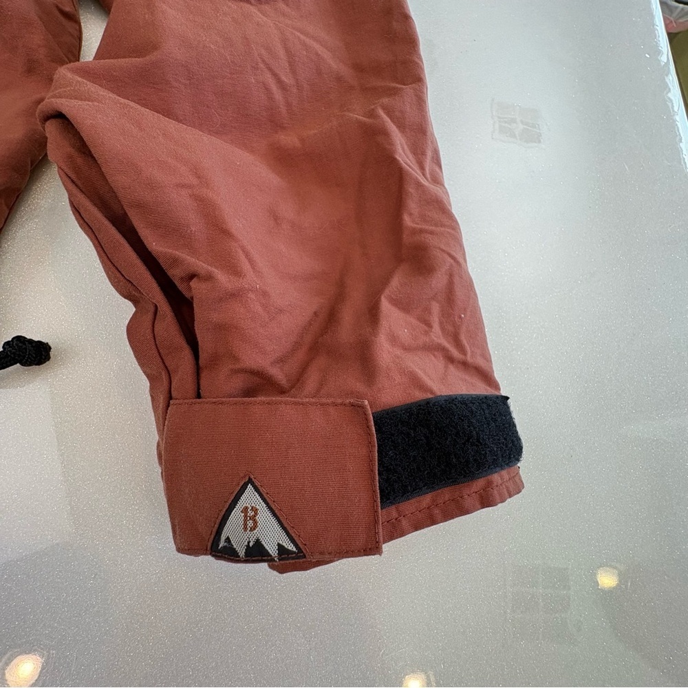 Vintage BURTON Biolite Men’s Pull Over Jacket Half-Zip Rust Size XL Mesh Lining - Picture 8 of 16